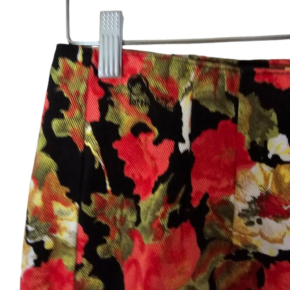 Vintage Patrick X Long Wrap Skirt size 10 Multicolor‎ Floral - Picture 7 of 16